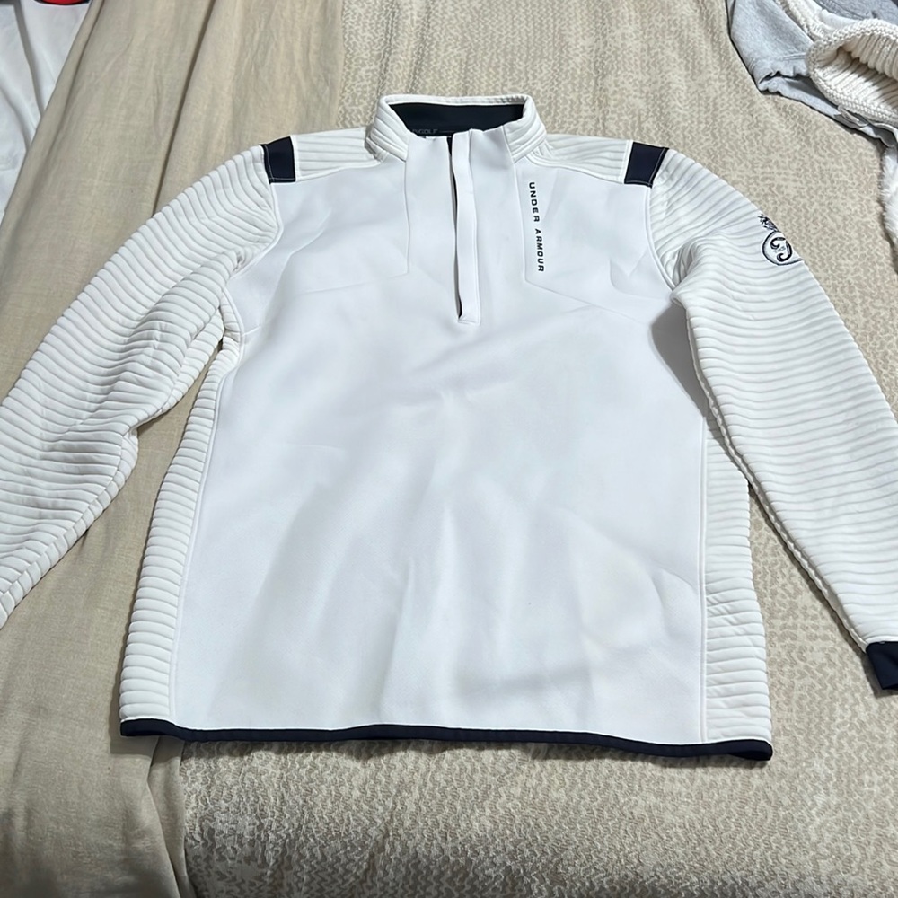 Under Armour Quarter Zip Golf Sweater from The K Club in Ireland